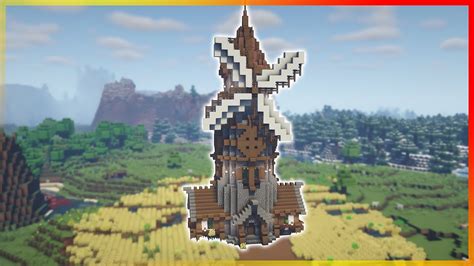 Top 10 Minecraft Windmill House Ideas For Your Farm Tbm Thebestmods