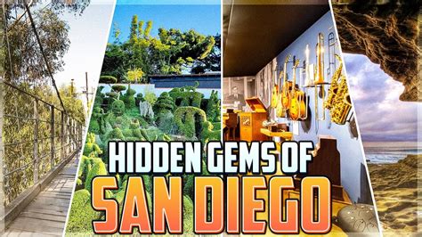 Top 10 Must See Hidden Gems Of San Diego Youtube