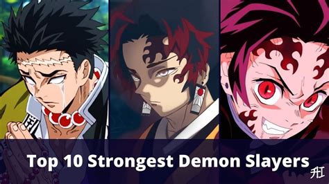 Top 10 Strongest Demon Slayers In Kimetsu No Yaiba Animeindia In