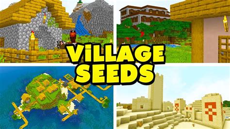 Top 20 Best New Village Seeds For Minecraft 1 16 Pc Java Edition