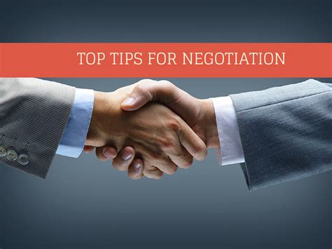 Top Tips For Negotiation One Cent At A Time