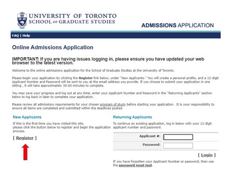 Toronto Application Info: Submit Successfully Today