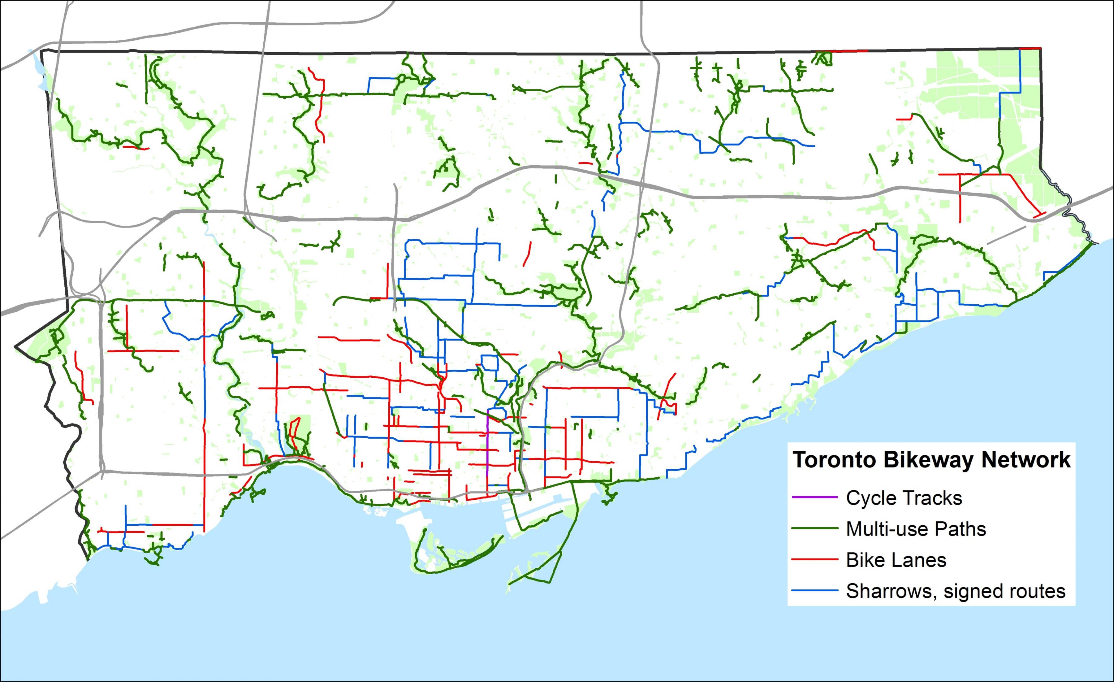 Toronto Bike Route Map: Navigate Streets