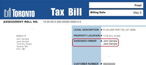 Toronto City Taxes