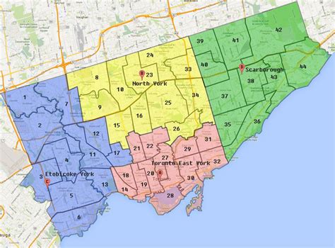 Toronto Wards Maps: Find Your Area