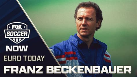 Touching Tribute To German Legend Franz Beckenbauer Before Uefa Euro