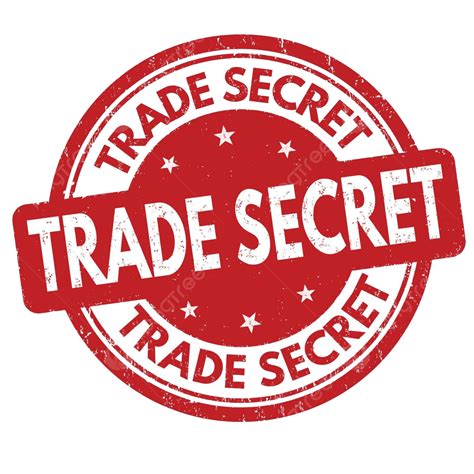 Trade Secret Grunge Rubber Stamp Financial Trade Secrets Vector