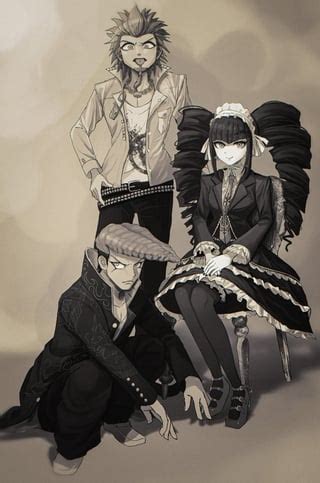 Trigger Happy Havoc Killer Squad Thh Spoilers Obviously And Art By R Danganronpa