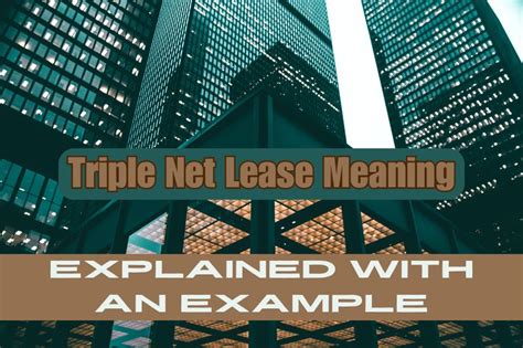 Triple Net Lease Meaning