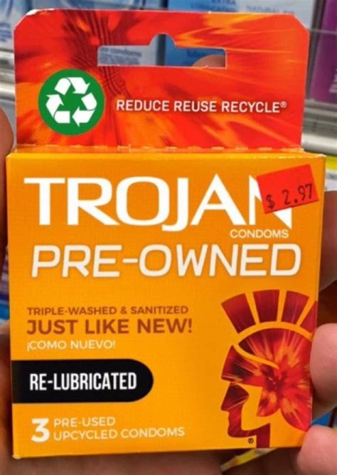 Trojan Pre Owned Condoms R Obviousplant