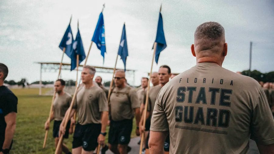 Turmoil In Florida S New State Guard As Some Recruits Quit The New