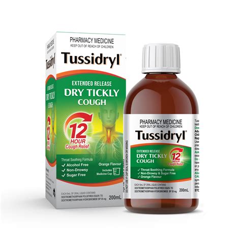 Tussidryl Dry Tickly Cough Syrup Alphamed