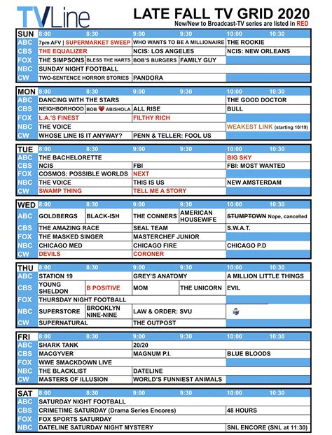 Tv Guide Schedule 2024