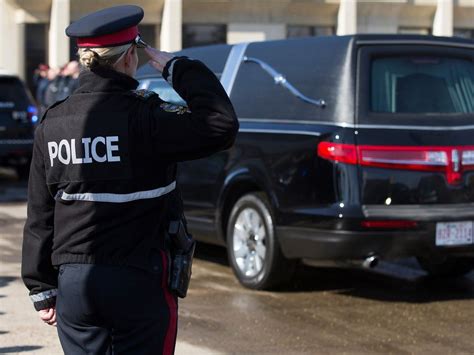 Two Fallen Edmonton Police Officers Honoured In Procession Edmonton