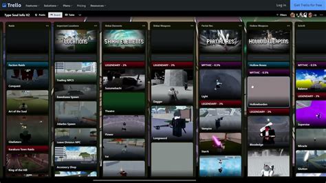 Type Soul New Official Trello V2 Youtube