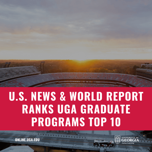 U S News Amp World Report Ranks Uga Graduate Programs Top 10 Uga