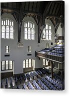 Uf University Auditorium Window And Balcony Detail Photograph By Lynn