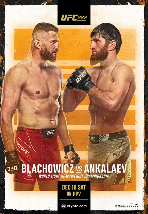 Ufc 282 Blachowicz Vs Ankalaev Card Date Time Tickets