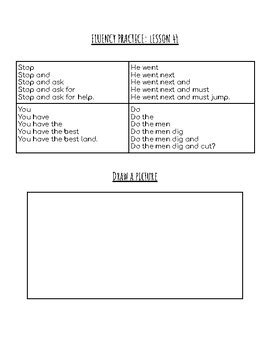 Ufli Lesson 41 45 Fluency Practice By The Lopez Learning Loft Tpt