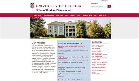 Uga Financial Aid Options: Get Funded