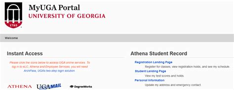 Uga Student Login