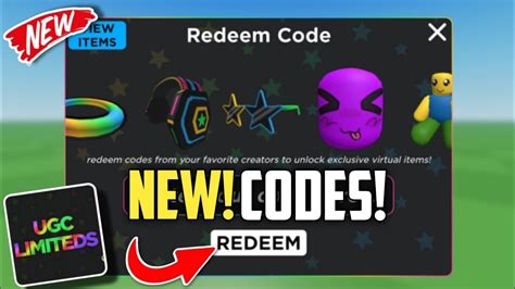 Ugc Roblox Codes