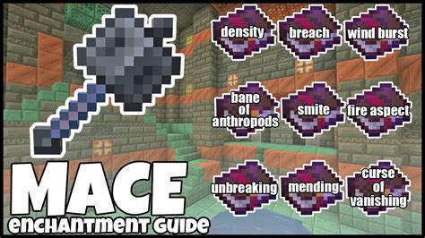 Ultimate Minecraft Enchanting Guide For Mace Best Mace Enchantments 1