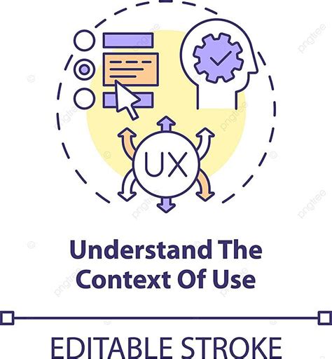 Understand Context Of Use Concept Icon Contextual Context Business