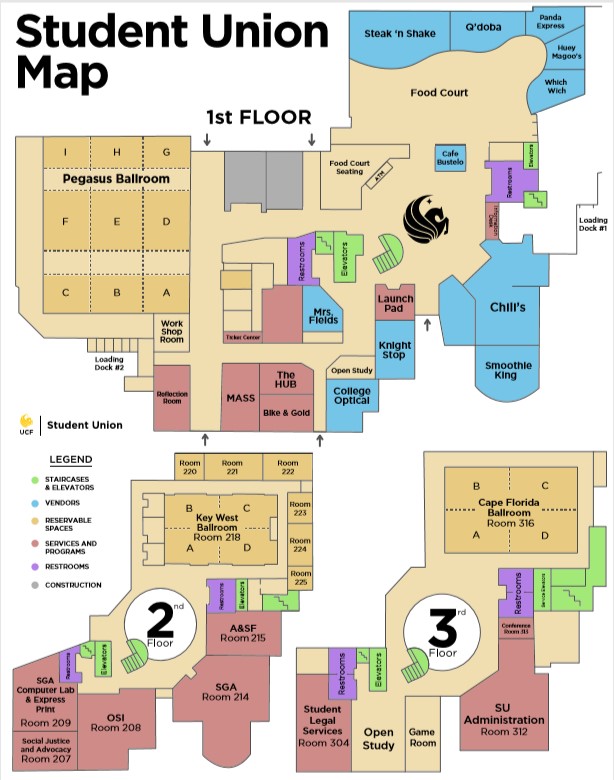 Union Map New Student Union Project