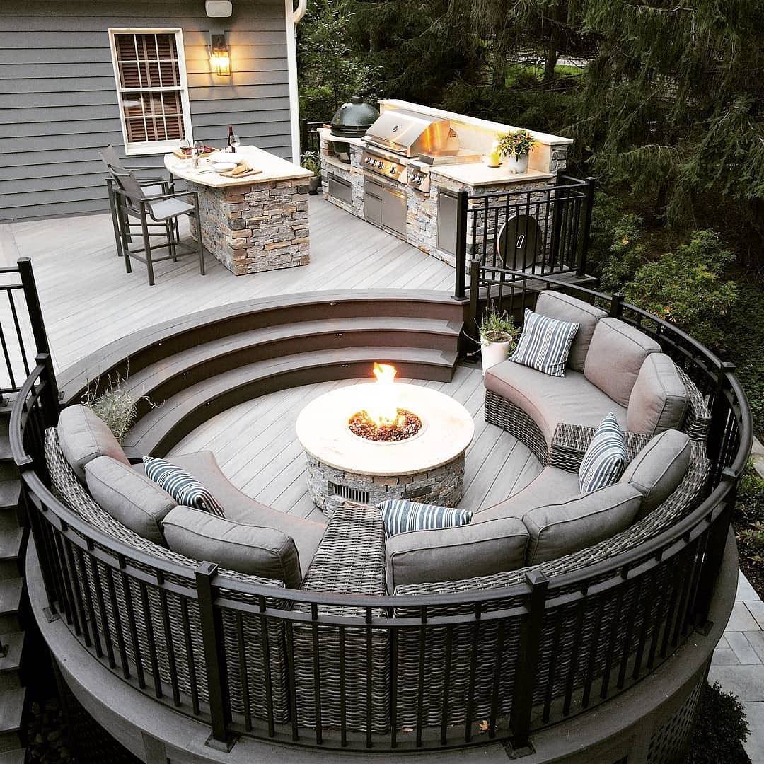 Unique Fire Pit Area Ideas For Entertaining And Enjoying Decoist