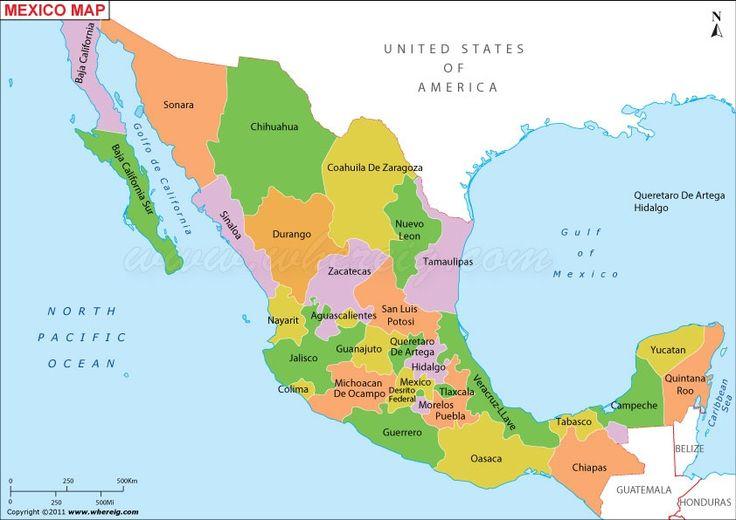 United States And Mexico Map: Find Best Routes