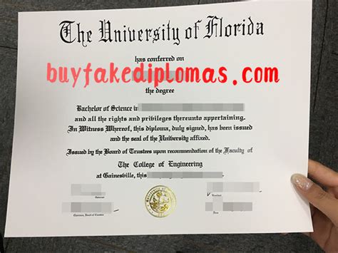 University Of Florida Fake Diploma Fake Diploma Buy Fake Degree Buy