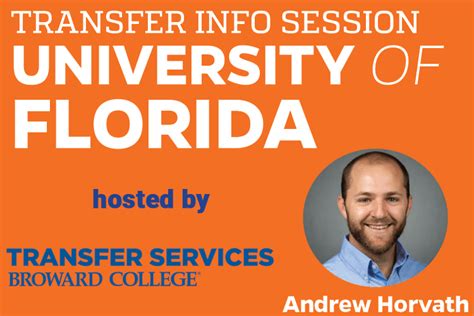 University Of Florida Transfer Information Session