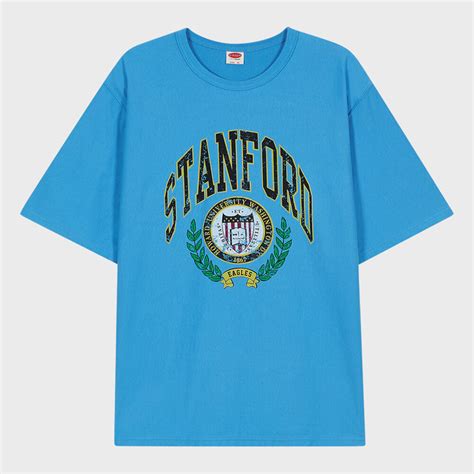 University Stanford T Shirts Blue 29Cm