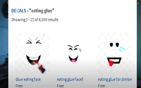 Unlocking Eating Glue Face In Roblox A Comprehensive Guide