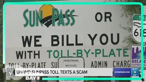 Unpaid Tolls Scam Sunpass R Scams