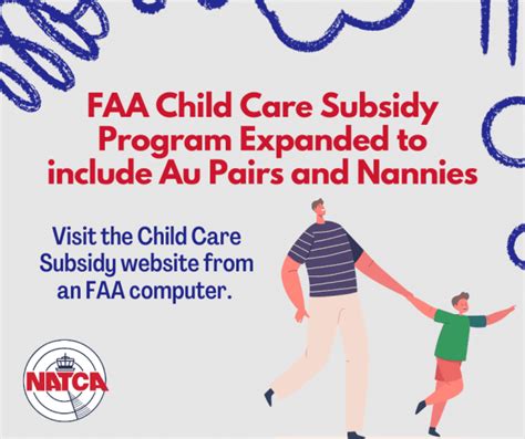 Update For Faa Families Expanded Child Care Subsidy Program Natca