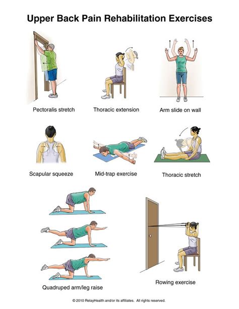 Upper Back Stretches For Pain Summit Medical Group Upper Back Pain