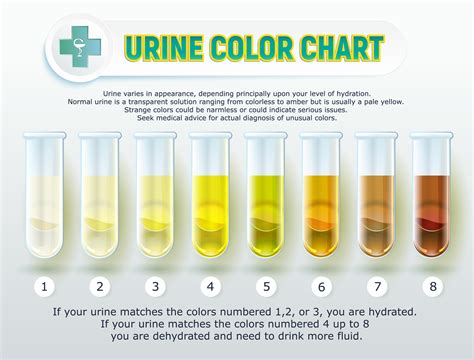 Urine Colour Chart For Kidney Disease