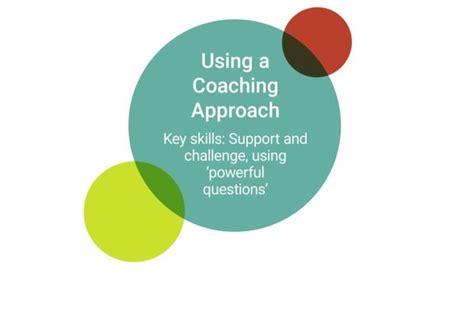 Using A Coaching Approach Administration And Support Services