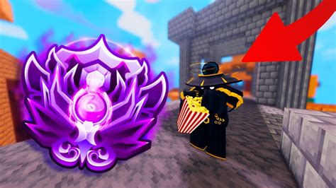 Using The Umbra Kit Roblox Bedwars Youtube