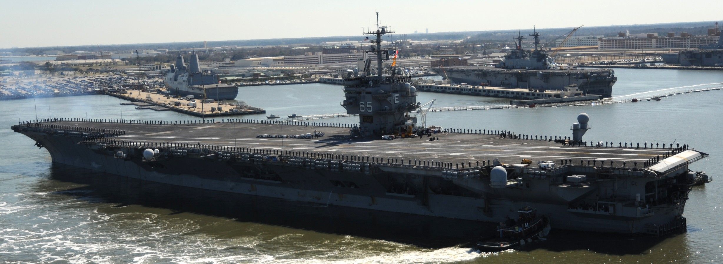 Uss Enterprise Cvn 65 Norfolk Naval Station Virginia 2012 56 Us Navy