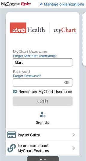 Utmb My Chart Login Login Pages Info