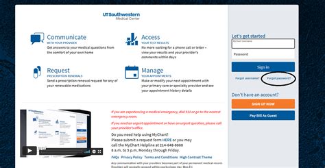 Utsw Mychart Login Ut Southwestern Mychart Login Guide 2024