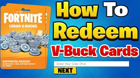 V Bucks Card: Buy Now And Receive Instant Codes