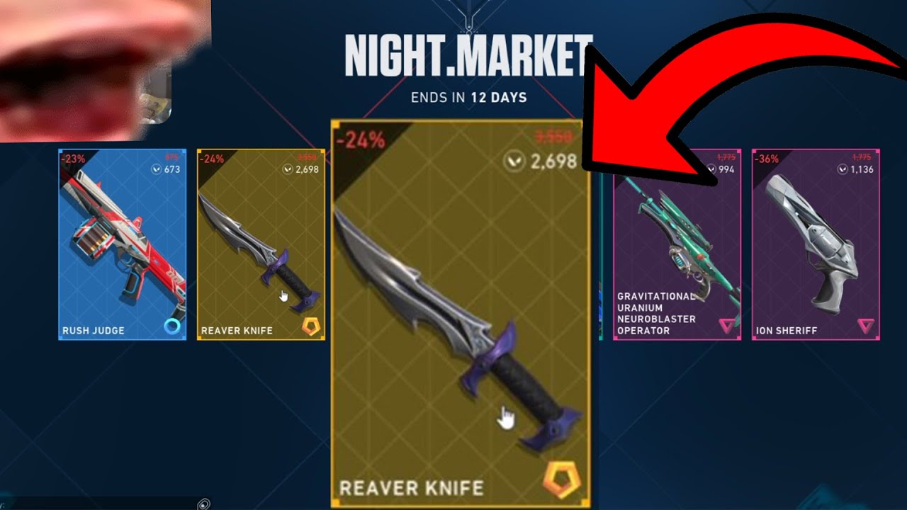 Valorant Night Market Knife