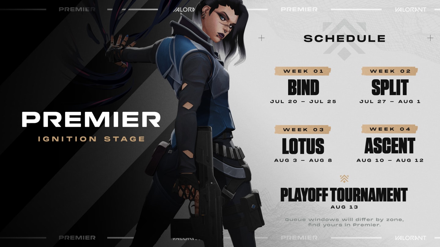 Valorant Premier Schedule All Matches Maps Amp Time Open Beta