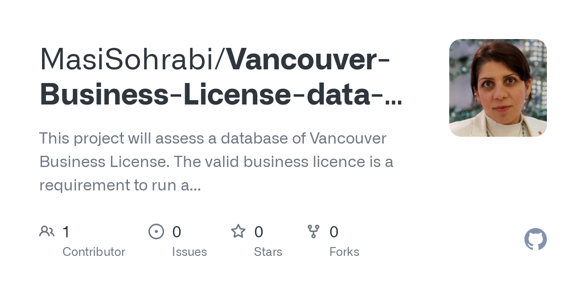 Vancouver Business License