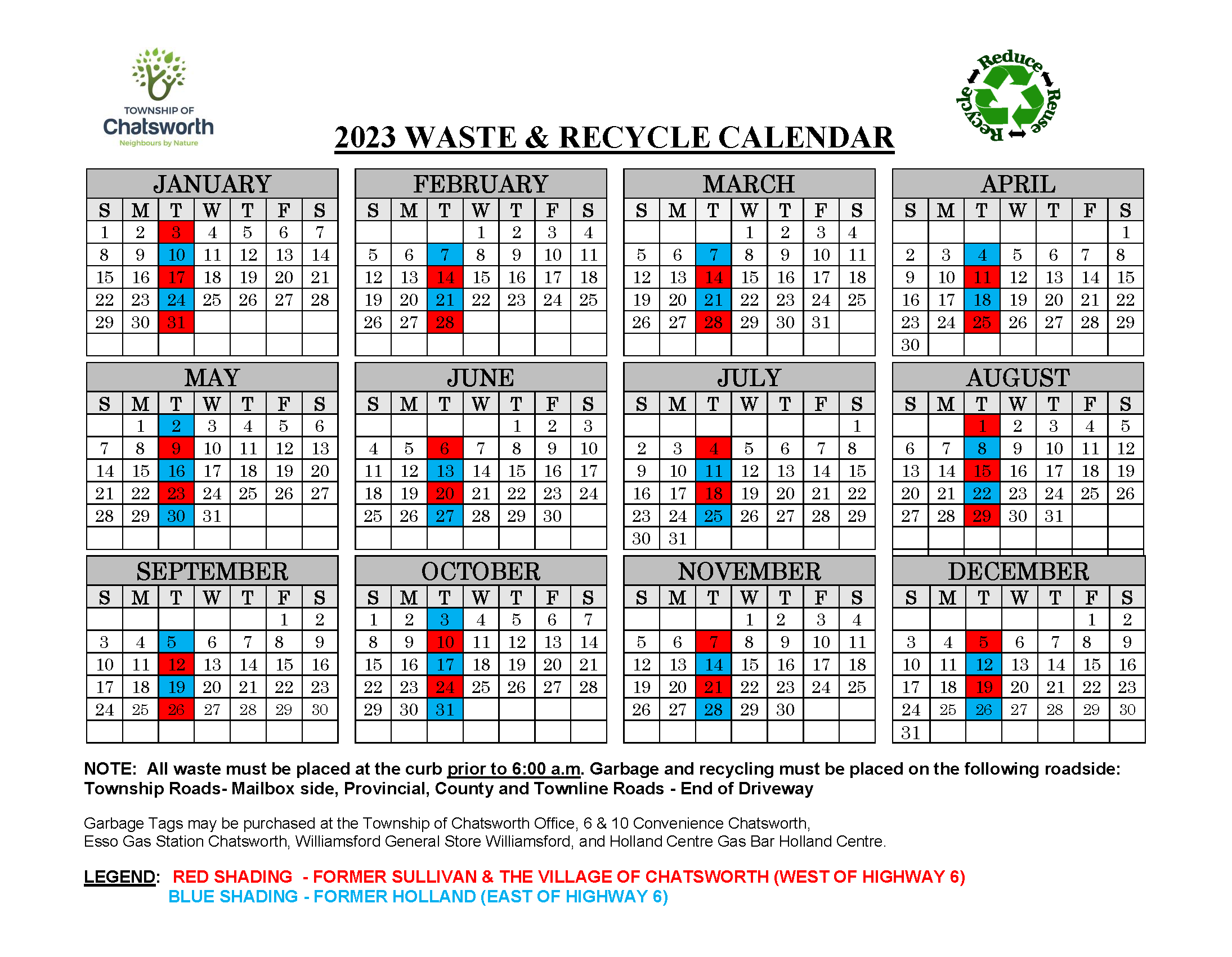 Vancouver Garbage Pickup Schedule