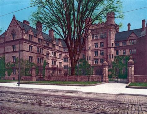 Vanderbilt Hall Yale College New Haven Ct 53783 Vintage Us